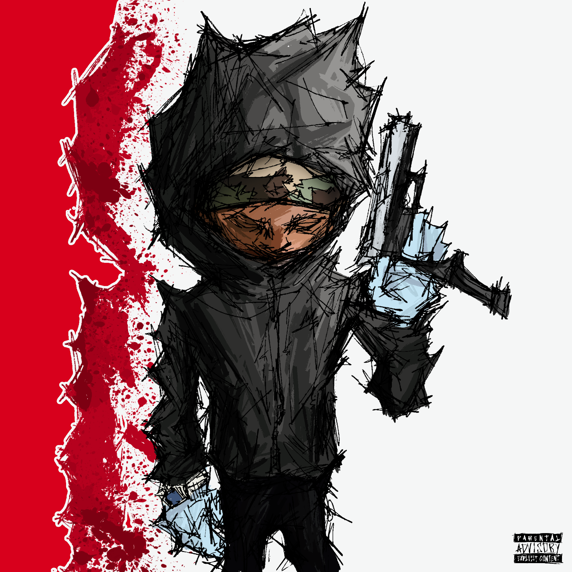 leopard radio album art